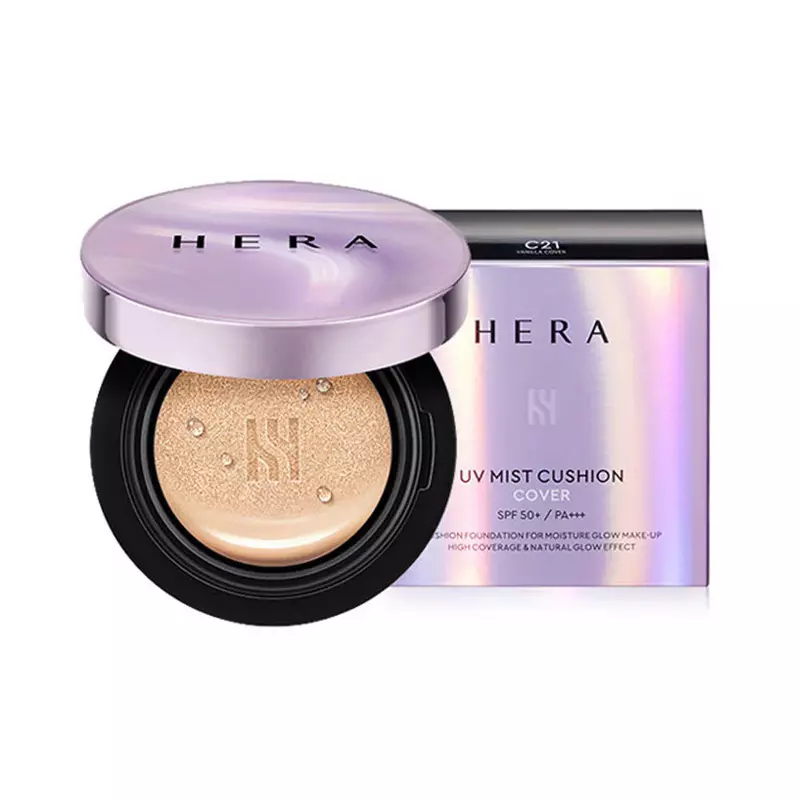 HERA UV Mist Cushion Cover compact with refill set