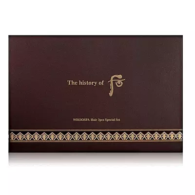 WhooSpa shampoo and treatment set for scalp and hair revitalization