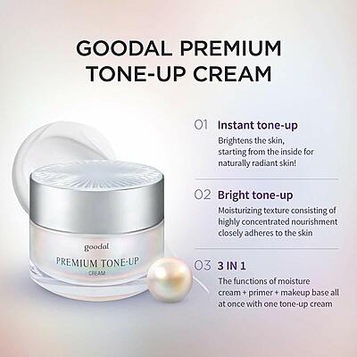 GOODAL Premium Snail Tone Up Cream 30ml – brightening skincare