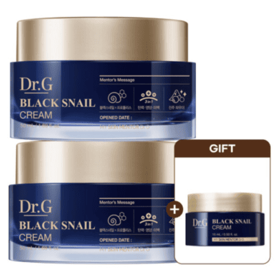 DR.G BLACK SNAIL CREAM 50ML+50ML+15ML