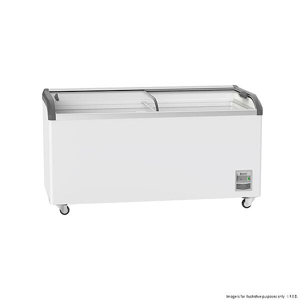 Thermaster Heavy Duty Supermarket Glass Sliding Lid Freezers 561L - SD-576K