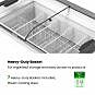 Thermaster Heavy Duty Supermarket Glass Sliding Lid Freezers 561L - SD-576K