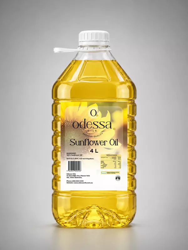 Sunflower Oil - 4L - Bottle