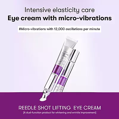 Before and after use – smoother, tighter eye area