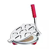 Affix SS High Grade Stainless Steel Puri Press/Papad Maker 17cm