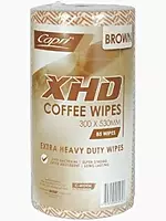 Wipes [BROWN] Xtra H/D HACCAP approved [Ctn 85 sheets x 4 Rolls]