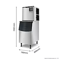 Blizzard Ice Maker Air-Cooled - SN-1000P