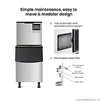 Blizzard Ice Maker Air-Cooled - SN-1000P