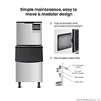 Blizzard Ice Maker Air-Cooled - SN-1000P