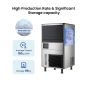 Blizzard Underbench Granular Ice Maker 60Kg - SN-068F