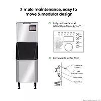 Blizzard Professional Ice Maker - SN-145C