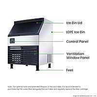 Blizzard Ice Maker Air Cooled - SN-210P