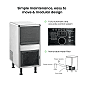 Blizzard Underbench Bullet Ice Maker 25Kg - SN-25C