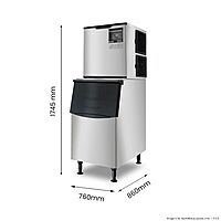 Blizzard Ice Maker Air-Cooled - SN-500P