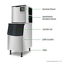 Blizzard Ice Maker Air-Cooled - SN-500P