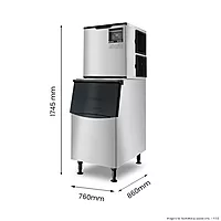 Blizzard Ice Maker Air-Cooled - SN-700P