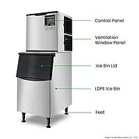 Blizzard Ice Maker Air-Cooled - SN-700P