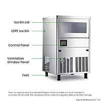 Blizzard Professional Ice Maker - SN-80C