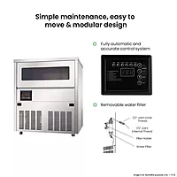 Blizzard Professional Ice Maker - SN-80C