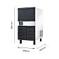 Blizzard Under Bench Ice Maker Air Cooled - SN-80P