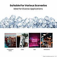 Blizzard Under Bench Ice Maker - Air Cooled - SN-120P