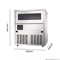 Blizzard Under Bench Ice Maker Air Cooled - SN-81B