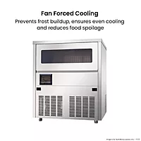 Blizzard Under Bench Ice Maker Air Cooled - SN-81B