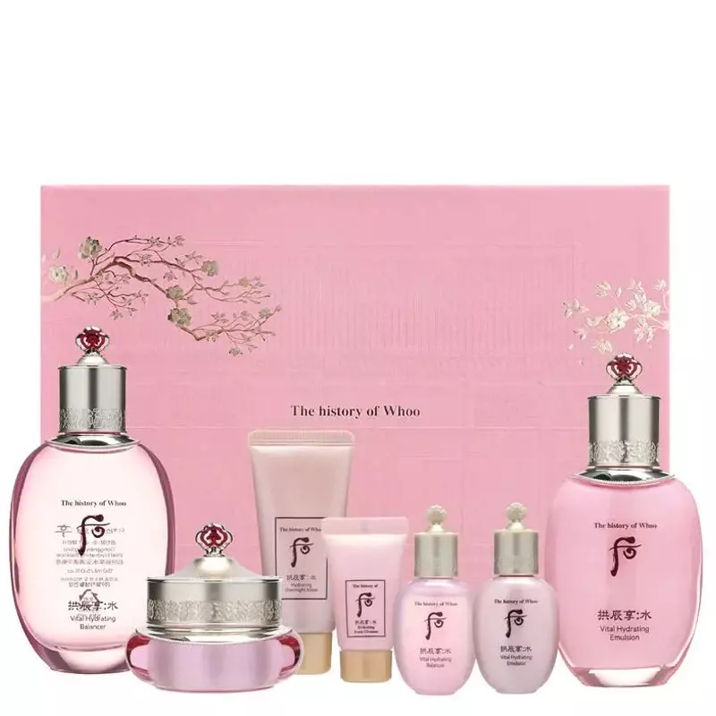 Luxurious hydration skincare set from THE HISTORY OF WHOO