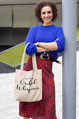 I Am The Orchid Whisperer Tote Bag