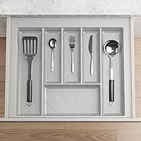 Velluto Cutlery Tray – White