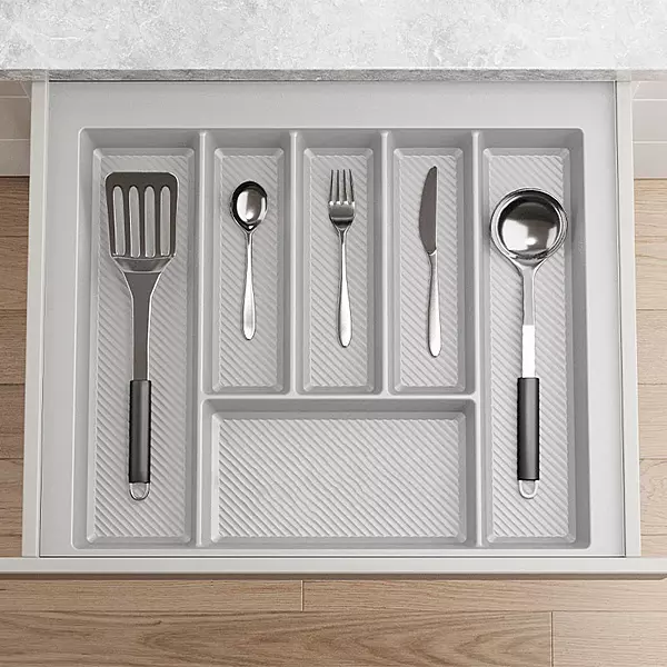 Velluto Cutlery Tray – White