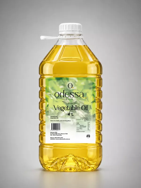 Vegetable Oil - 4L - Bottle