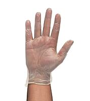 Vinyl P/F Gloves Clear, 100 pcs/box
