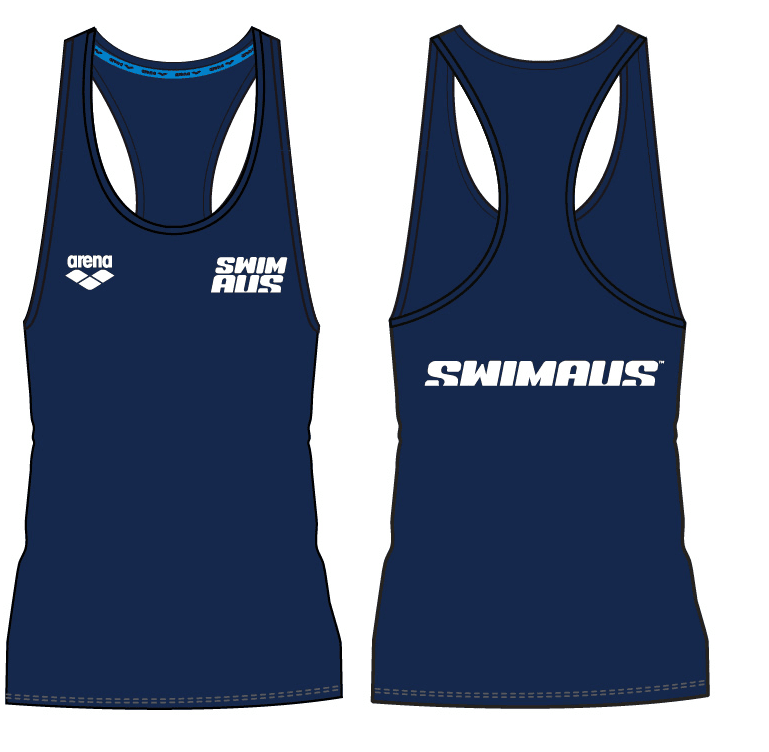 W SINGLET [NAVY]