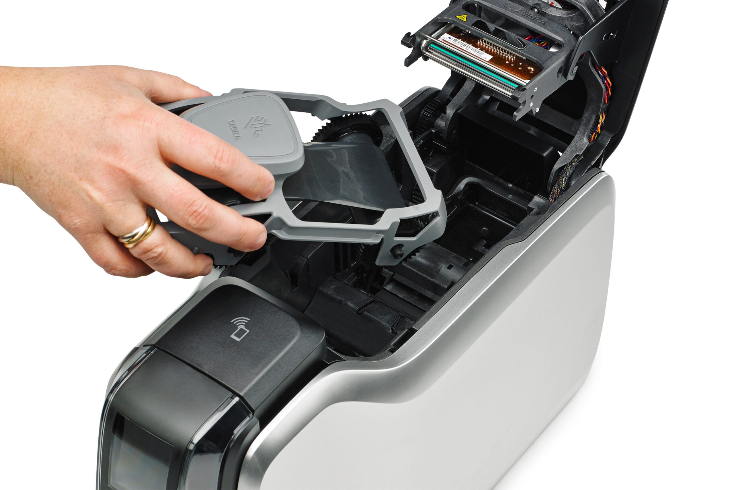Zebra ZC300 Double Sided Mag Card Printer